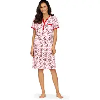 Comtessa Nachthemd 'Hello Love' - Katoen - 100cm - Maat 44