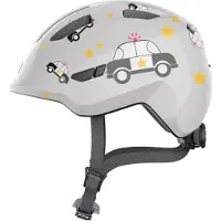 ABUS Fahrradhelm - Smiley 3.0 - Grey Police - - 45-51 cm - Fahrradhelme