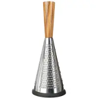 Paris Prix Rasper Cirkelvormig 3 zijden Roestvrij staal (25,2 x 11 cm)