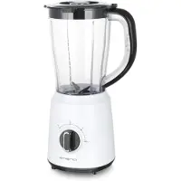 Emerio Blender 1.5L - Smoothie Maker met 2 Snelheden - RVS Messen en Vaatwasmachinebestendig - 500W - Blender-to-Go BL-124816.7 - Wit