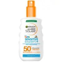 Garnier 6x Ambre Solaire Sensitive Expert+ Kids Zonnebrandspray Spf 50+ 150 Ml