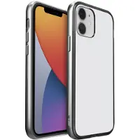 Laut Exoframe Bumper iPhone 12 Mini Hoesje Zilver