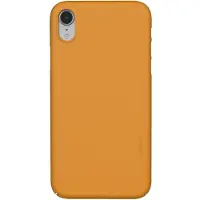 Nudient Thin Hoesje iPhone XR Hoesje Geel