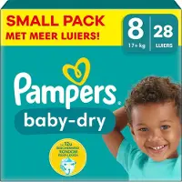 Pampers - Baby Dry - Maat 8 - Small Pack - 28 stuks - 17+ KG