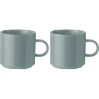Stelton Mok Dusty Green 200 ml (Set van 2)