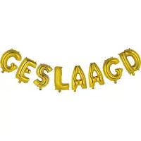 Fiesta Folieballonnen - Geslaagd - Niet voor Helium - 41cm