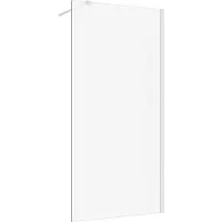 Guido Gusto Inloopdouche 90x200 8mm Nano glas mat wit serie Silvio melkglas