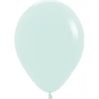 Amscan 20012395, Speelgoed ballon, Latex, Pastel mat Groen, 30 cm, 50 stuk(s)