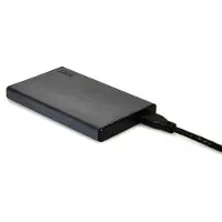 Port Designs externe USB-C-behuizing voor harde schijf 2,5" SATA grijs