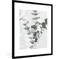 PosterMonkey Fotolijst incl. Poster - Planten - Groen - Natuur - Bladeren - 60x80 cm - Posterlijst