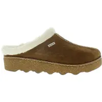 Rohde Huisschoenen 'Pantoffels Open' cognac