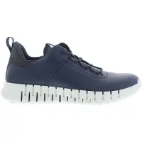 Ecco Sneakers laag 'Gruuv' marine / zwart / wit