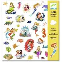 Djeco Stickervellen: Zeemeerminnen