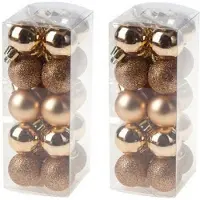 COSY&TRENDY Kerstballen - 40 stuks - 3cm - Kunststof