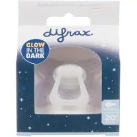 Difrax 2x Fopspeen Natural 18+ mnd Nacht