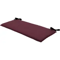 Madison Bankkussen Recycled Canvas Bordeaux (110 x 48 cm)