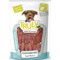 Truly - Dental Toothbrush Beef flavor - Hondesnack - Voordeelbundel 5 stuks