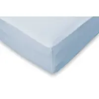 Linnick Ledikant Baby Hoeslaken Jersey Stretch - licht blauw 70x140/150cm