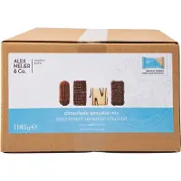 Alex Meijer Koekjesmix chocolade mono verpakt sensatie - Doos 125 stuks x 8,92 gram