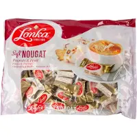 Lonka Soft nougat peanuts fruit - Zak 800 gram