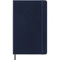 Moleskine Agenda 2023/2024 Moleskine 18M Planner Weekly 7dag/1pagina large 130x210mm hard cover saffier blauw