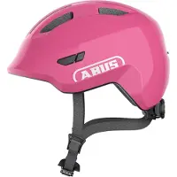 ABUS Fietshelm SMILEY 3.0 shiny pink M - 50-55 cm - pink - Geschikt voor gebruik op kinderfietsen - 240 g