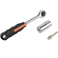 BRÜDER MANNESMANN Dopleutel 7-19mm met 3/8"ratel (Hobby) - 00190