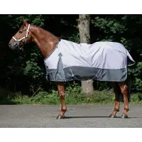 QHP Regendeken de luxe turnout 0 gram Lavender-215
