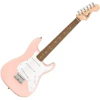 Squier Mini Stratocaster IL Shell Pink Elektrische gitaar