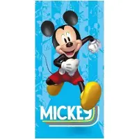 Mickey Mouse Disney - Badhanddoek - 140 x 70 cm. - Strandlaken - Sneldrogend - Blauw