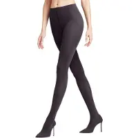 Falke Pure Matt 50 denier Panty 40150 - Grijs 8136 violetonyx Dames - M