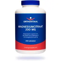 Orthovitaal Magnesium citraat 200 mg 240 tabletten
