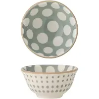 Bloomingville Maple schaaltjes blauw set van 6 stuks - 82057699