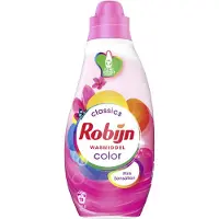 Robijn 2+5 Gratis: Klein & Krachtig Wasmiddel Pink Sensation 19 Wasbeurten 665 Ml