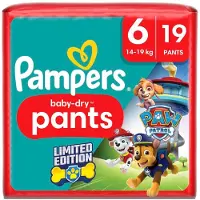 Pampers 2+2 Gratis: Pampers Baby-Dry Paw Patrol Pants Maat 6 Luierbroekjes