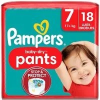 Pampers 2+2 Gratis: Pampers Baby-Dry Pants Maat 7 Luierbroekjes