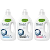 Neutral 0% Vloeibaar Wasmiddel Wit + Zwart + Kleur Pakket