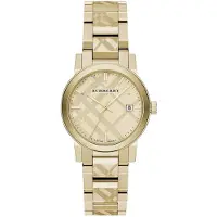 Burberry BU9145 The City goudkleurig dameshorloge