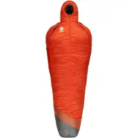 Sierra Designs Mobile Mummy 800F 15° Orange Slaapzak || Maat: Regular - Left Zip
