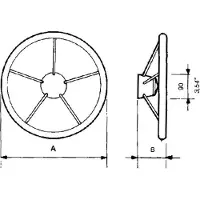 Ultraflex RVS Stuurwiel