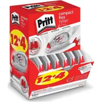 Pritt Correctieroller Compact 4.2mm x 10m , Value-Pack 12+4 gratis