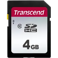 Transcend SDHC kaart 4 GB Premium 300S TS4GSDC300S Klasse 10, UHS-I, UHS-Klasse 1 1 stuk(s)