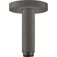 Hansgrohe plafondbevestiging S 100 mm mat zwart