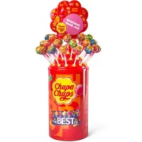 Chupa Chups Toren - 100 lolly's - 7 heerlijke smaken - Speciaal voor Jou - Lollie toren