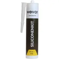 Wovar Siliconenkit Grijs 310 ml | Per Koker