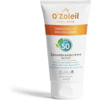 O'Zoleil 2x Zonnecreme Gezicht Spf 50 50 Ml