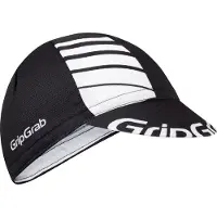 Gripgrab Lightweight Zomer Fietspet, zwart/wit One Size 2023 Helmmutsen
