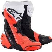 Alpinestars Supertech R Vented, geperforeerde laarzen ,blauw/zwart ,44 EU