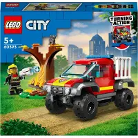 LEGO 60393 LEGO 4x4 Brandweertruck redding