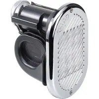 Marco Chromed Recessed Horn 11a 24v Zilver